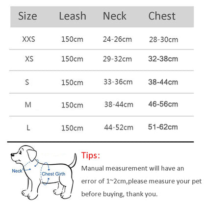 PawsterClub™ Reflective Dog Harness for Small Dogs